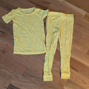 Little Sleepies 3T Yellow Pajama Set